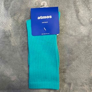 アトモス(atmos)のatmos RIBBED SOCKS GREEN (ソックス)