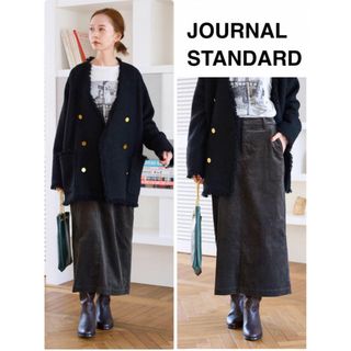 ジャーナルスタンダード(JOURNAL STANDARD)のJOURNAL STANDARD コーデュロイタイトスカート 美品(ロングスカート)