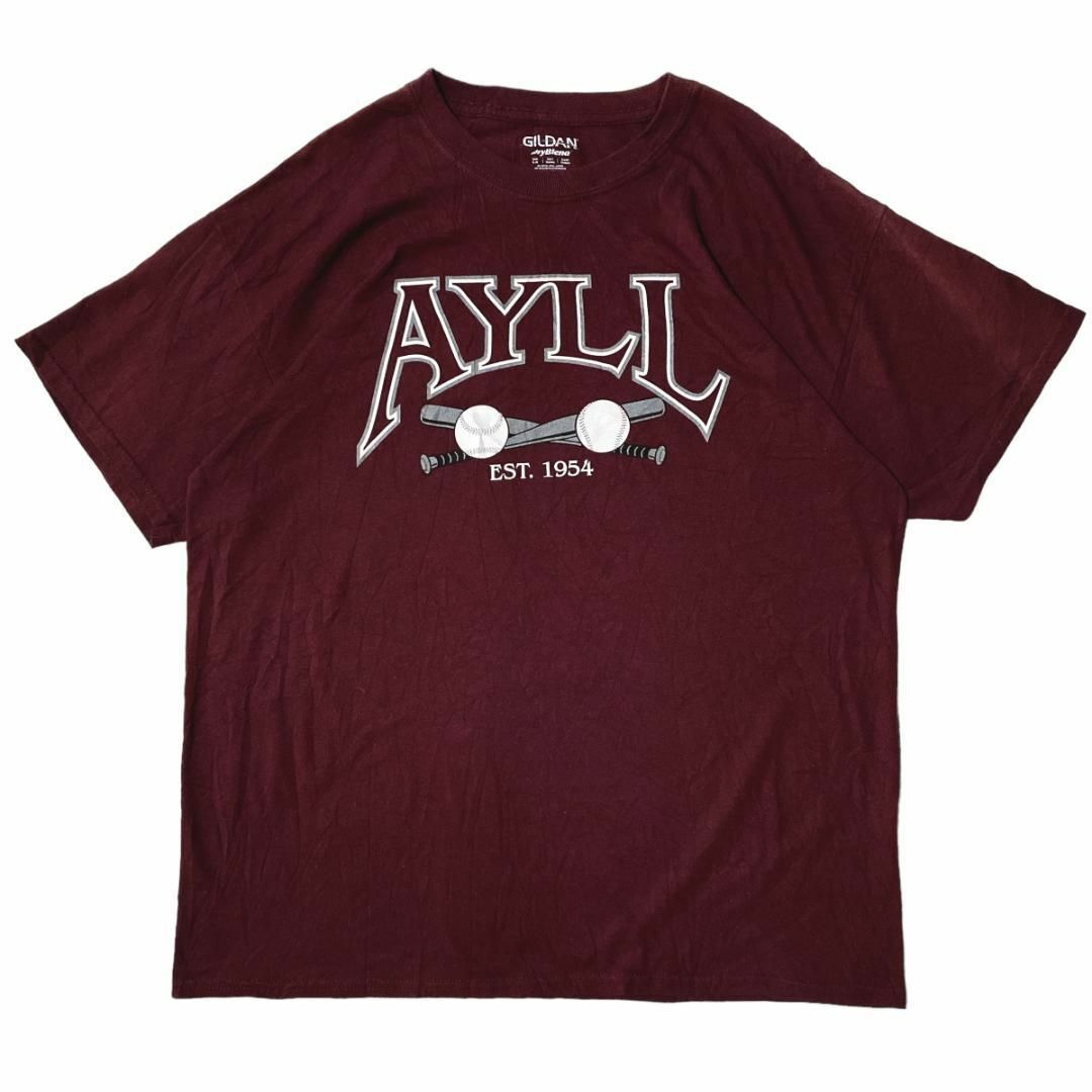 GILDAN(ギルタン)のGILDAN 半袖Tシャツ AYLL 野球 ソフトボール US古着 x14① メンズのトップス(Tシャツ/カットソー(半袖/袖なし))の商品写真