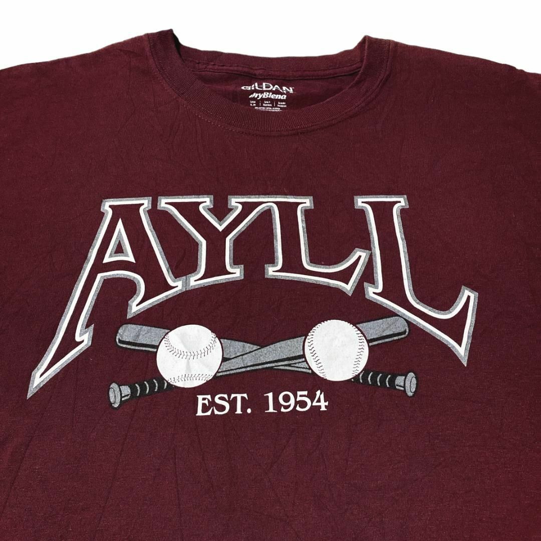 GILDAN(ギルタン)のGILDAN 半袖Tシャツ AYLL 野球 ソフトボール US古着 x14① メンズのトップス(Tシャツ/カットソー(半袖/袖なし))の商品写真