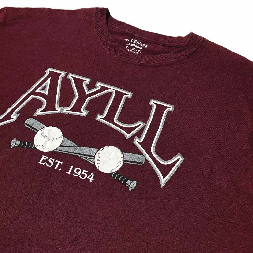 GILDAN(ギルタン)のGILDAN 半袖Tシャツ AYLL 野球 ソフトボール US古着 x14① メンズのトップス(Tシャツ/カットソー(半袖/袖なし))の商品写真