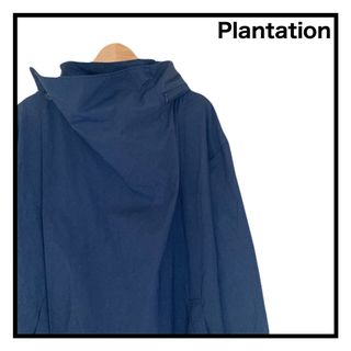 プランテーション(Plantation)のPlantation　イッセイミヤケ　2wayナイロンロングジャケット　メンズ(ナイロンジャケット)