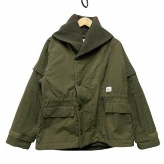 ダブルタップス(W)taps)のWTAPS ダブルタップス 18AW TWINE / JACKET NYLON OXFORD ジャケット オリーブ サイズ1 正規品 / B5102(ナイロンジャケット)