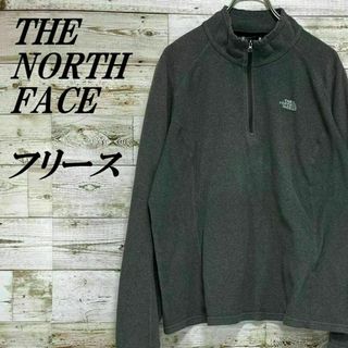 ザノースフェイス(THE NORTH FACE)の【132】USA規格ザノースフェイスハーフジップフリースジャケット刺繍ロゴ(ブルゾン)