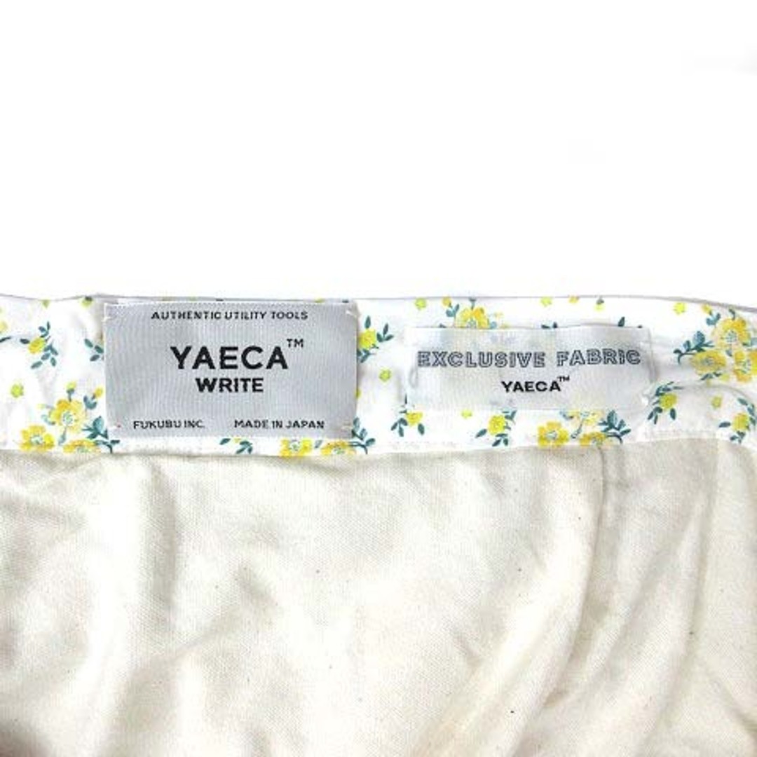YAECA(ヤエカ)のヤエカ YAECA WRITE タック スカート ボリューム ロング丈 花柄 M レディースのスカート(ロングスカート)の商品写真