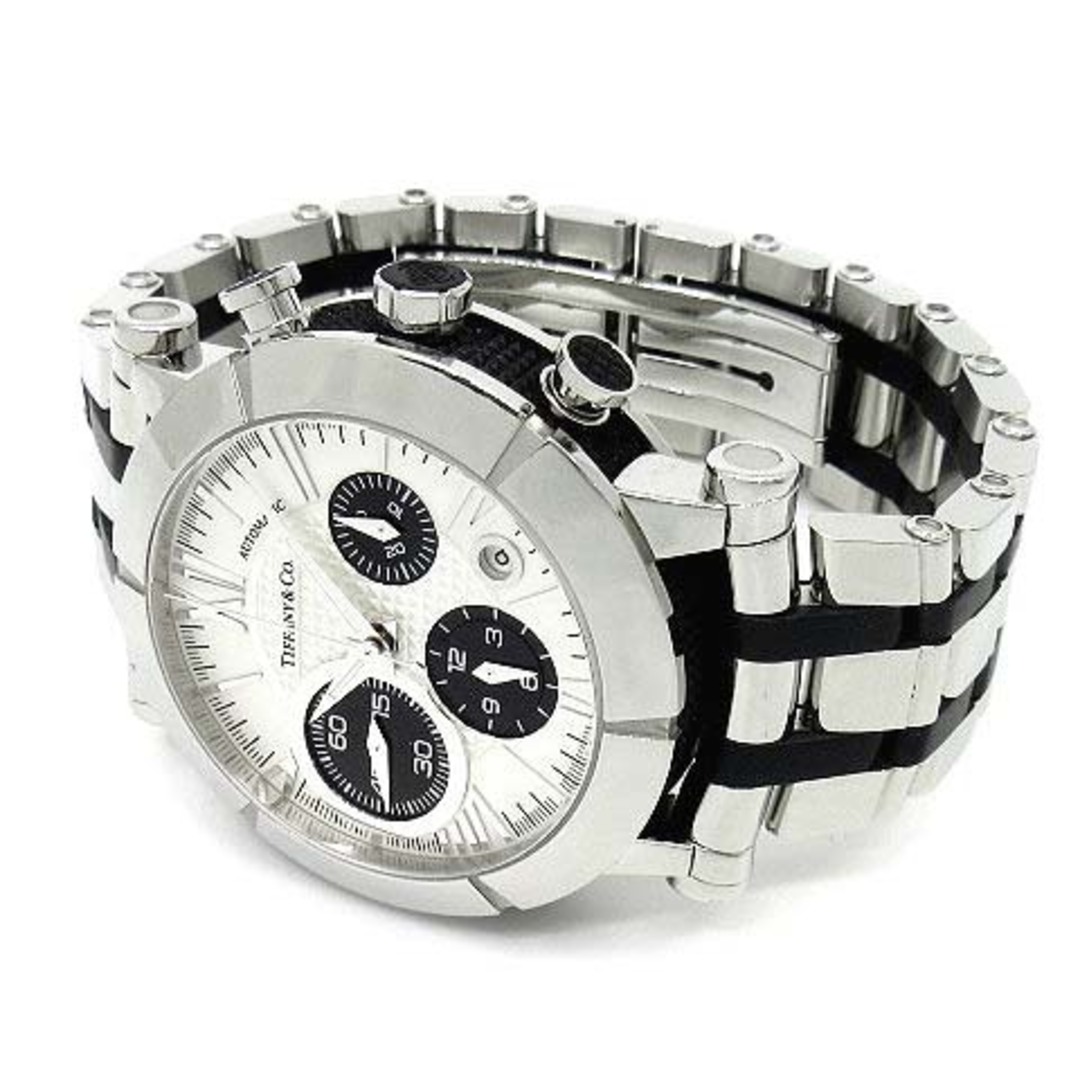 Tiffany & Co.(ティファニー)のティファニー アトラス ジェント クロノグラフ 自動巻き メンズ 腕時計 美品 レディースのファッション小物(腕時計)の商品写真