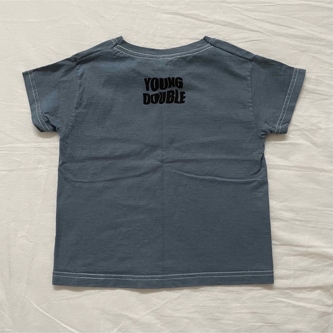 こども ビームス(コドモビームス)のyoung double トップス キッズ/ベビー/マタニティのキッズ服男の子用(90cm~)(Tシャツ/カットソー)の商品写真