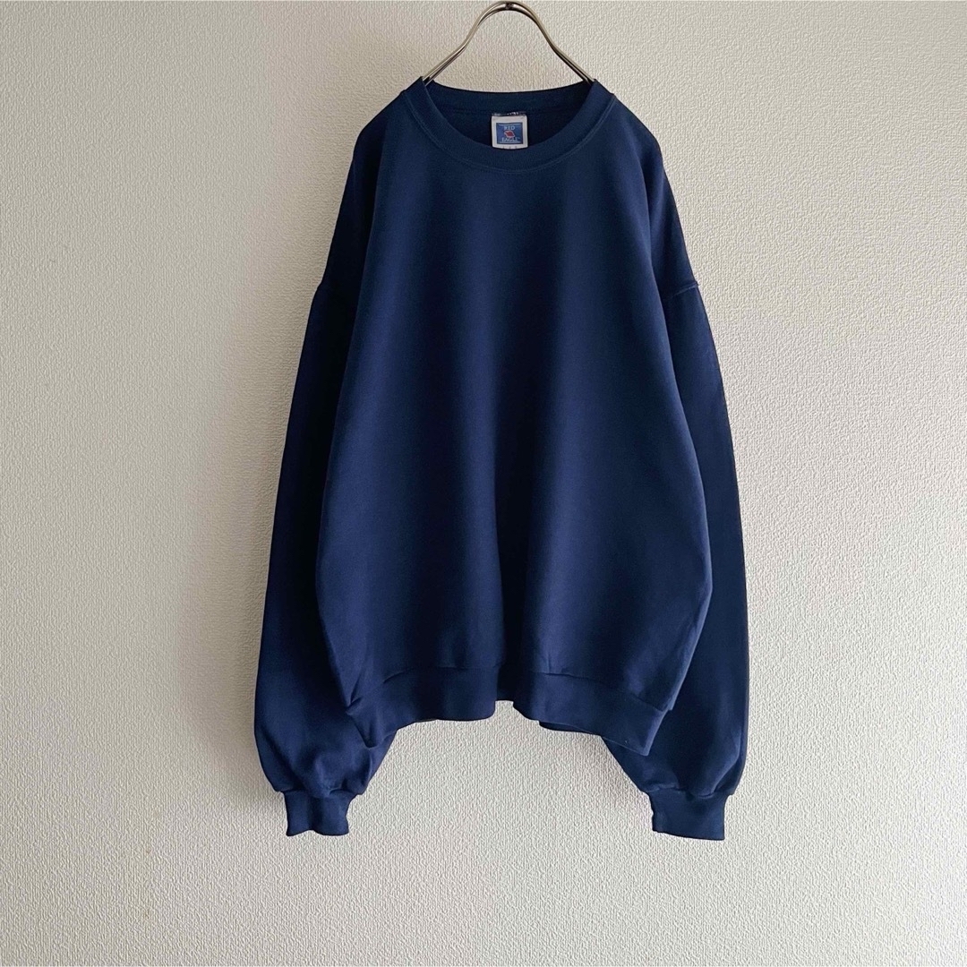 メキシコ製 “RED EAGLE” Plain Pullover / ネイビー メンズのトップス(スウェット)の商品写真