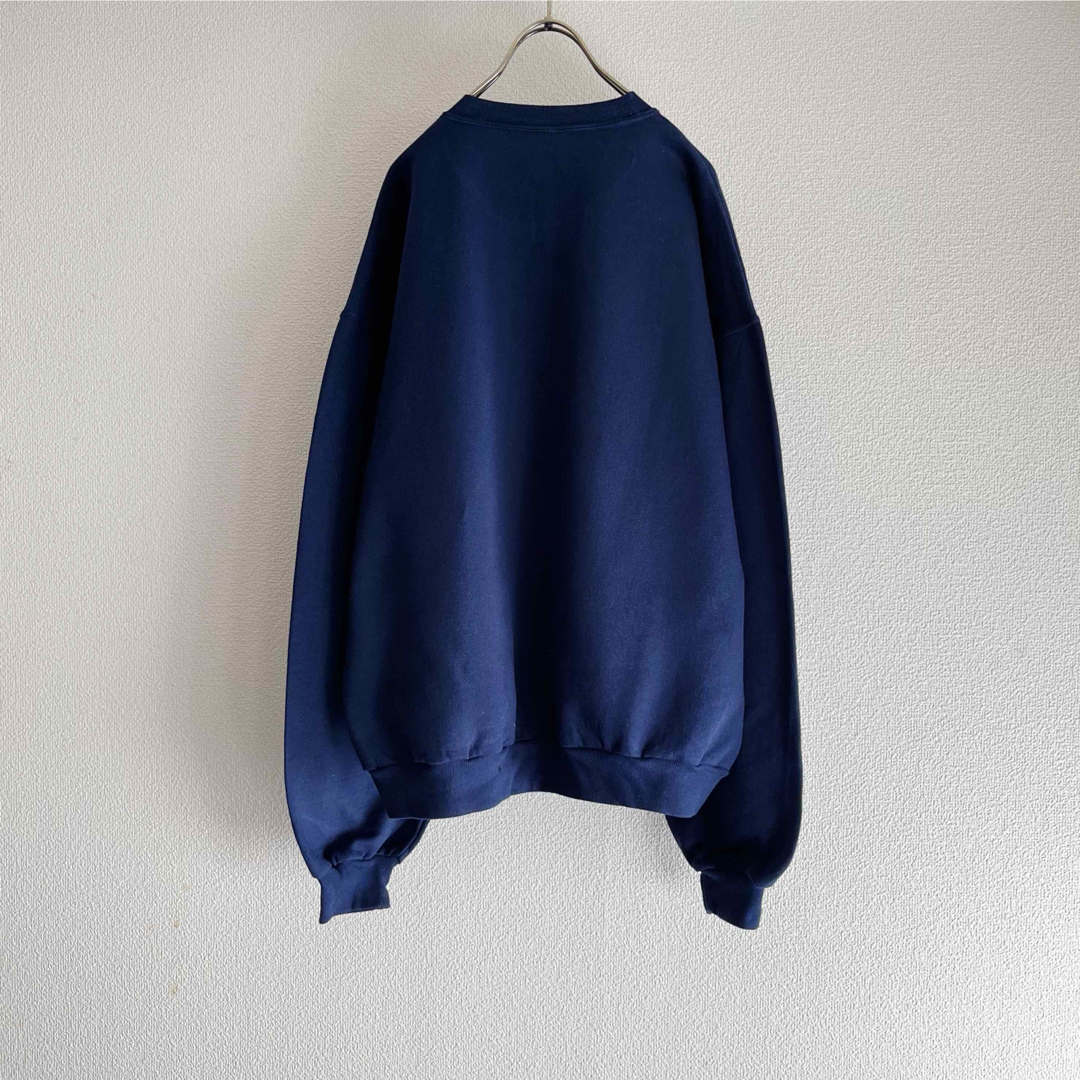 メキシコ製 “RED EAGLE” Plain Pullover / ネイビー メンズのトップス(スウェット)の商品写真