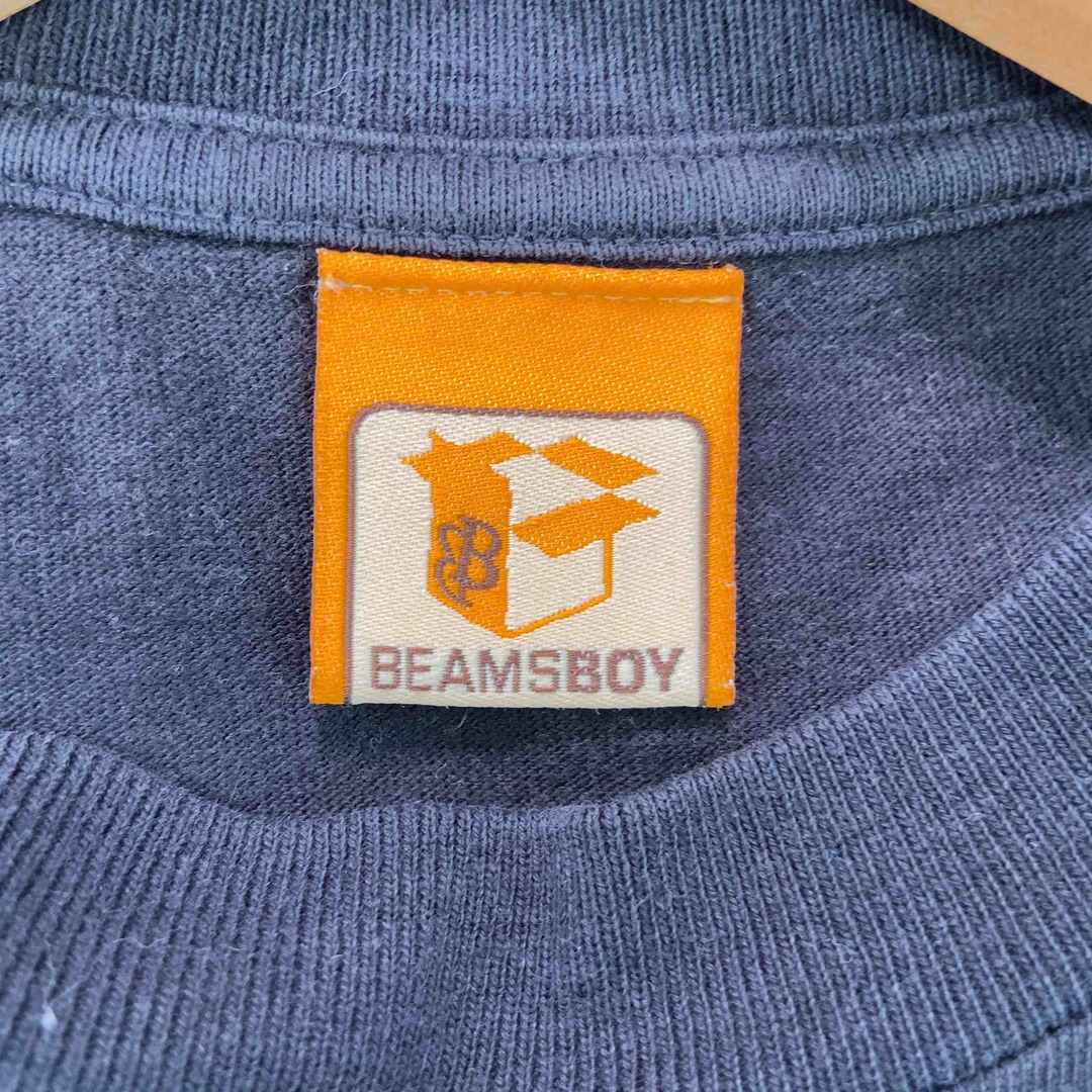 BEAMS BOY(ビームスボーイ)のBEAMS BOY ビームスボーイ 　黒　ブラック　丸首　７分袖　レディース Tシャツ（長袖） メンズのトップス(シャツ)の商品写真