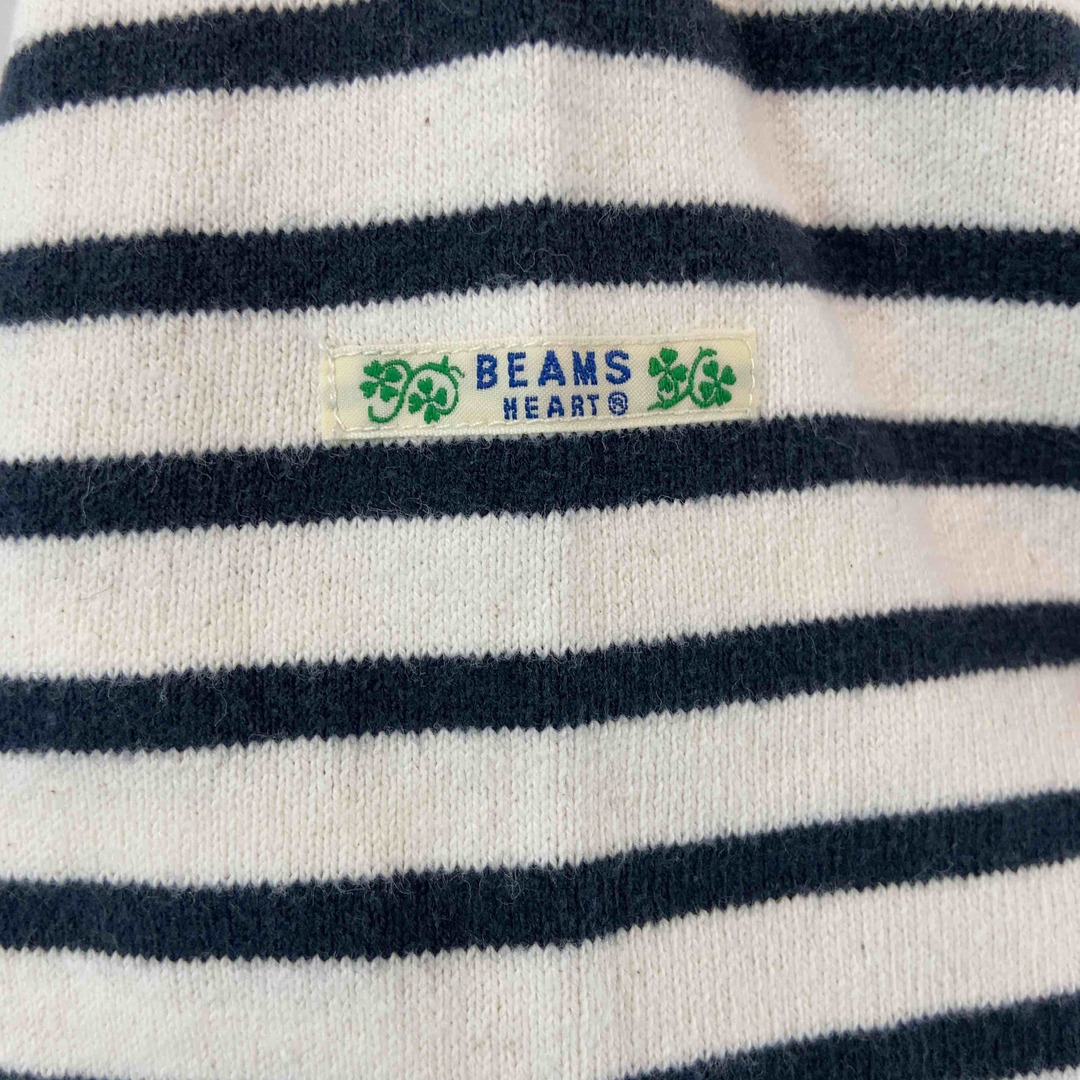 BEAMS(ビームス)のBEAMS HEART ビームスハート レディース カットソー 長袖  ボーダー柄 レディースのトップス(カットソー(長袖/七分))の商品写真