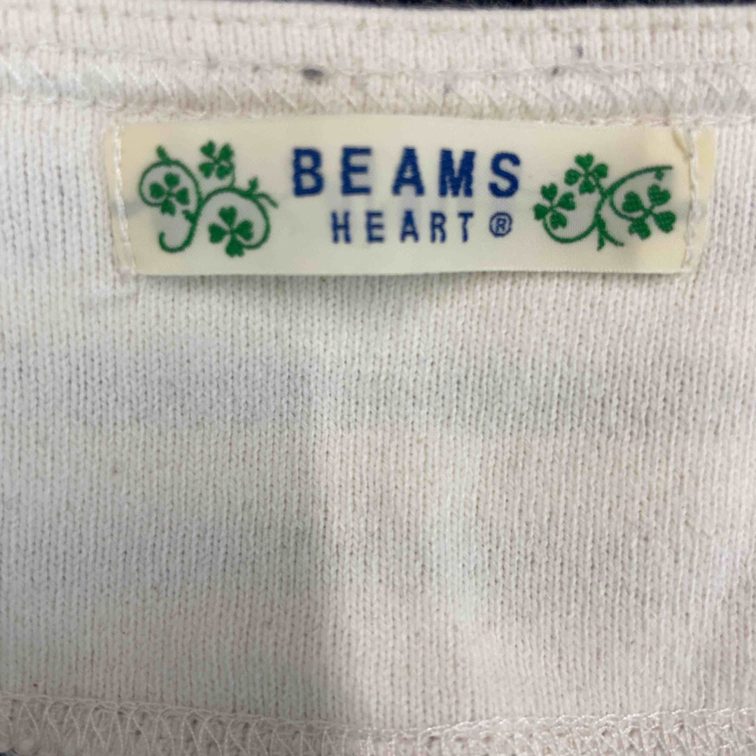 BEAMS(ビームス)のBEAMS HEART ビームスハート レディース カットソー 長袖  ボーダー柄 レディースのトップス(カットソー(長袖/七分))の商品写真