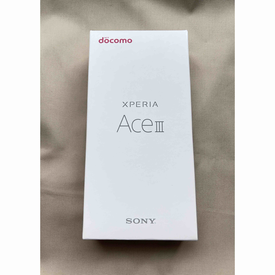 Xperia(エクスペリア)のSONY Xperia Ace III SO-53C ブラック スマホ/家電/カメラのスマートフォン/携帯電話(スマートフォン本体)の商品写真