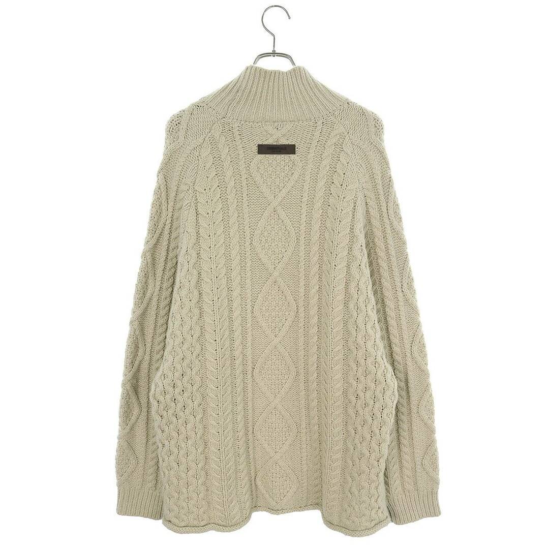 FEAR OF GOD(フィアオブゴッド)のフォグ  ESSENTIALS Cable Knit Sweater ケーブルセーターニット メンズ M メンズのトップス(ニット/セーター)の商品写真