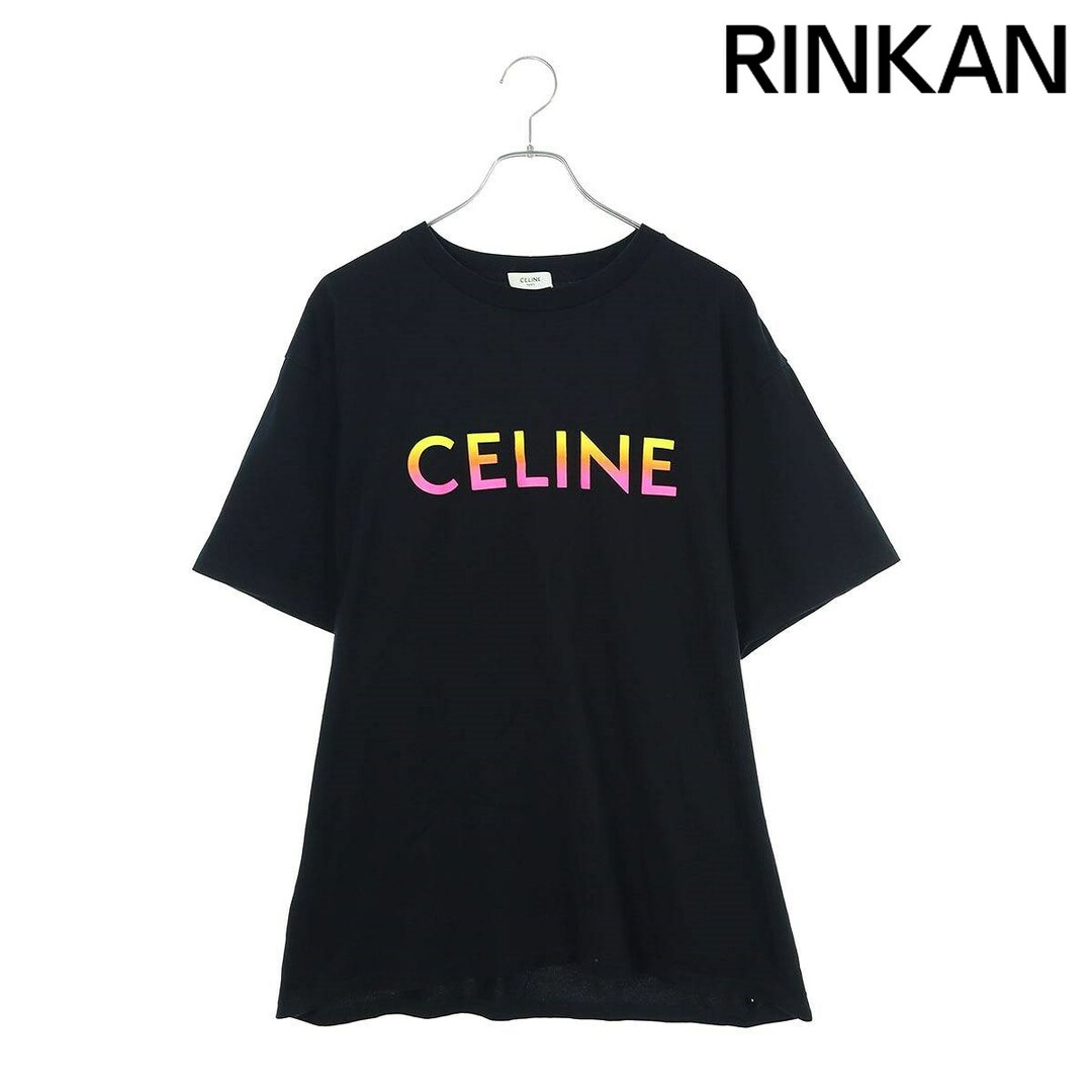 celine(セリーヌ)のセリーヌバイエディスリマン  2X10B671Q グラデーションロゴプリントルーズTシャツ メンズ L メンズのトップス(Tシャツ/カットソー(半袖/袖なし))の商品写真