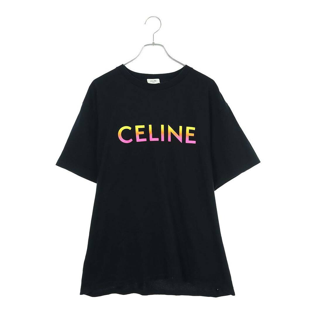 celine(セリーヌ)のセリーヌバイエディスリマン  2X10B671Q グラデーションロゴプリントルーズTシャツ メンズ L メンズのトップス(Tシャツ/カットソー(半袖/袖なし))の商品写真
