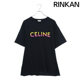 セリーヌ(celine)のセリーヌバイエディスリマン  2X10B671Q グラデーションロゴプリントルーズTシャツ メンズ L(Tシャツ/カットソー(半袖/袖なし))