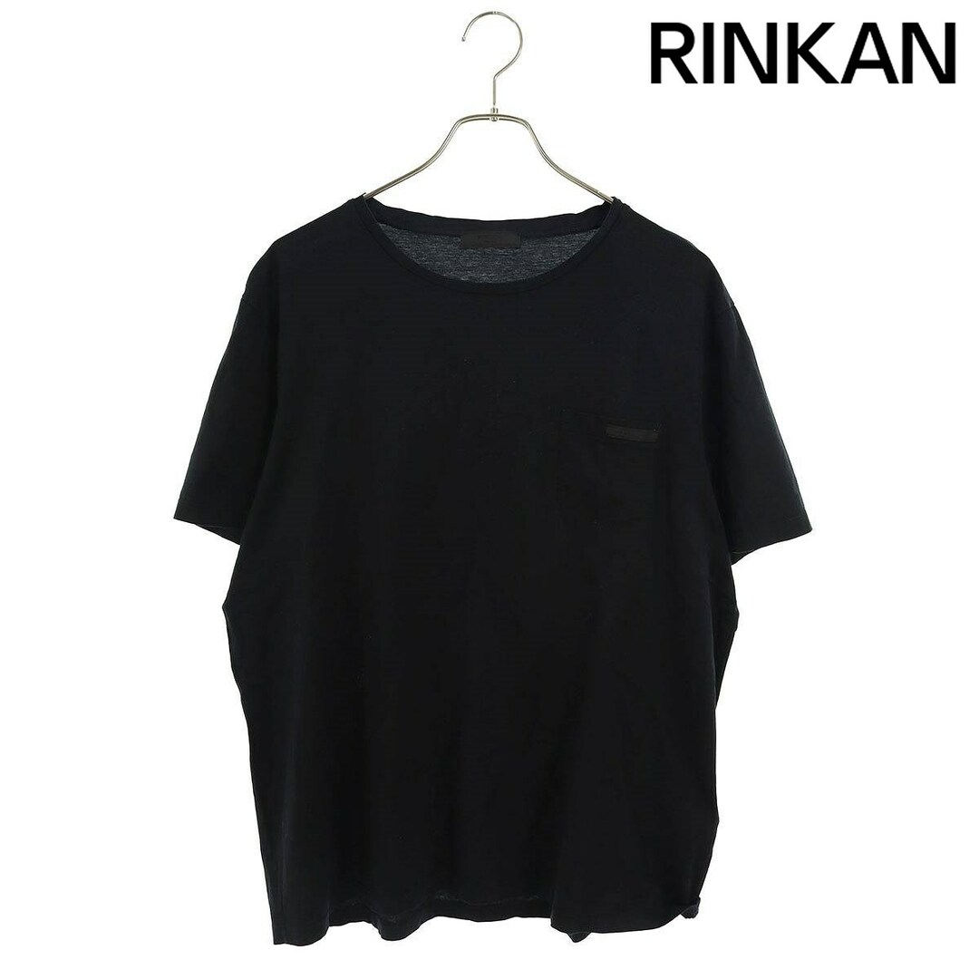 PRADA(プラダ)のプラダ  UJN006 R131 1GAW ロゴポケットTシャツ メンズ XXL メンズのトップス(Tシャツ/カットソー(半袖/袖なし))の商品写真