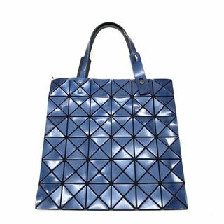 バオバオイッセイミヤケ(BaoBaoIsseyMiyake)のBAOBAO ISSEY MIYAKE トートバッグ ブルー系 ６×６ ＢＢ２１－ＡＧ６２３－７７ レディース メンズ バッグ 鞄 バイカラー(トートバッグ)