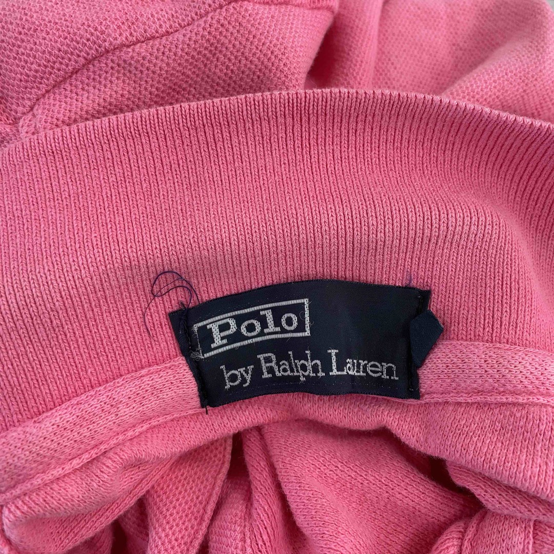 POLO RALPH LAUREN(ポロラルフローレン)のPOLO RALPH LAUREN ポロラルフローレン レディース ポロシャツ ピンク コットン M レディースのトップス(ポロシャツ)の商品写真