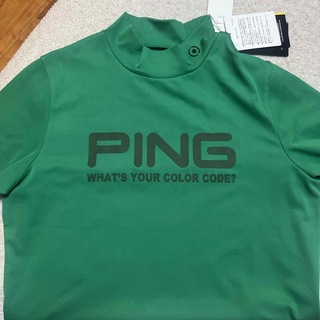 ピン(PING)の新品未使用　Ping ゴルフウェア　レディースＬサイズ(ウエア)