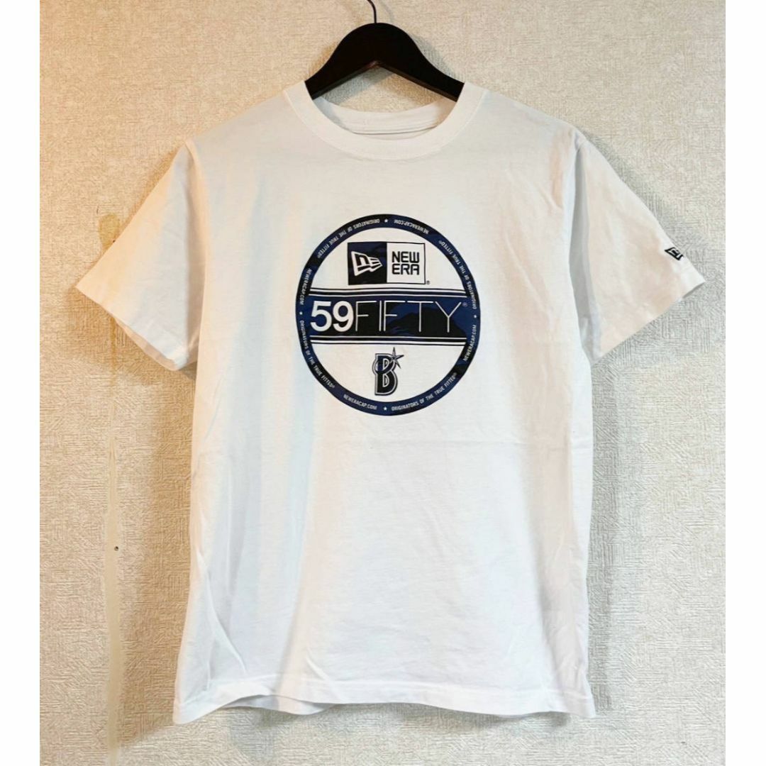 NEW ERA(ニューエラー)のNEW ERAニューエラ　半袖　Tシャツ　横浜ベイスターズ　ロゴ メンズのトップス(Tシャツ/カットソー(半袖/袖なし))の商品写真