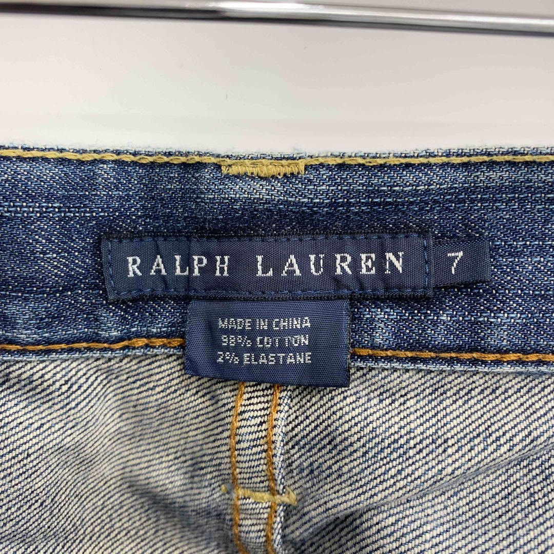 Ralph Lauren(ラルフローレン)のRALPH LAUREN ラルフローレン レディース デニム/ジーンズ ダメージ レディースのパンツ(デニム/ジーンズ)の商品写真