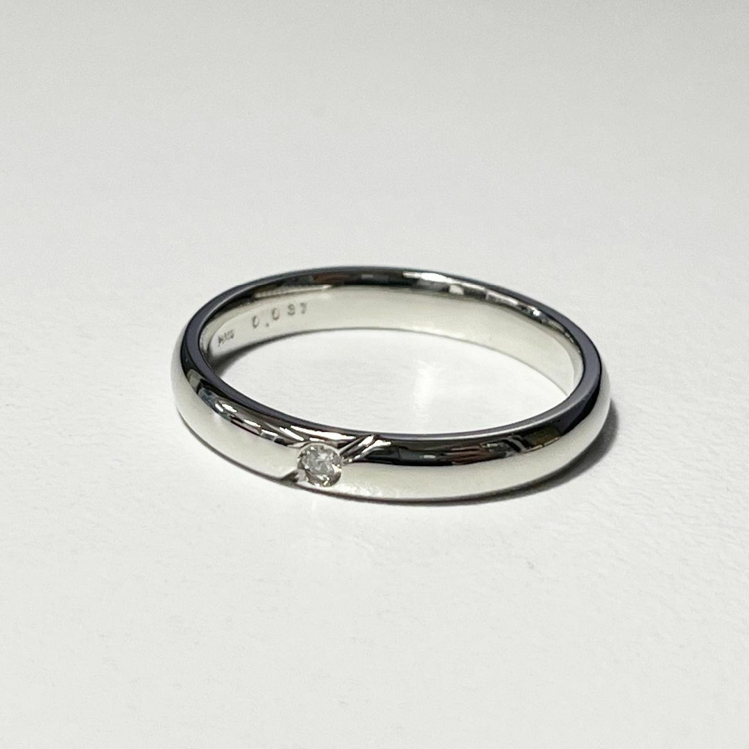 新品✨ PT900 Ring　カップルリング　女性用　結婚指輪　プロポーズリング レディースのアクセサリー(リング(指輪))の商品写真
