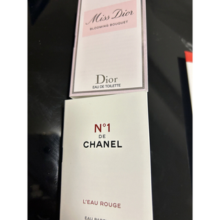 クリスチャンディオール(Christian Dior)のシャネル　N1 ボディミスト　ディオールミスディオールサンプル(香水(女性用))
