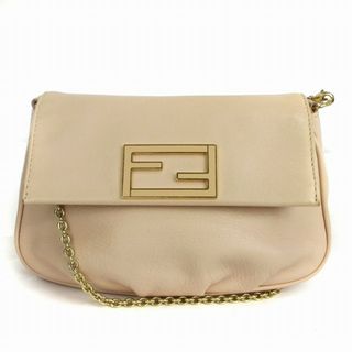 FENDI - フェンディ チェーンショルダーバッグ レザー 8M0276 ピンク ■SM1