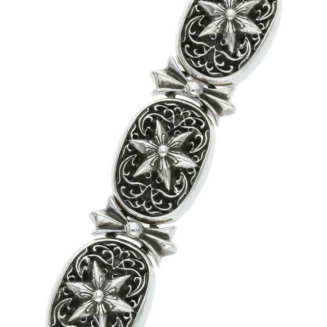 Chrome Hearts(クロムハーツ)のクロムハーツ  TINY OVAL STAR LINK ブレスレット メンズ 5LINK メンズのアクセサリー(ブレスレット)の商品写真