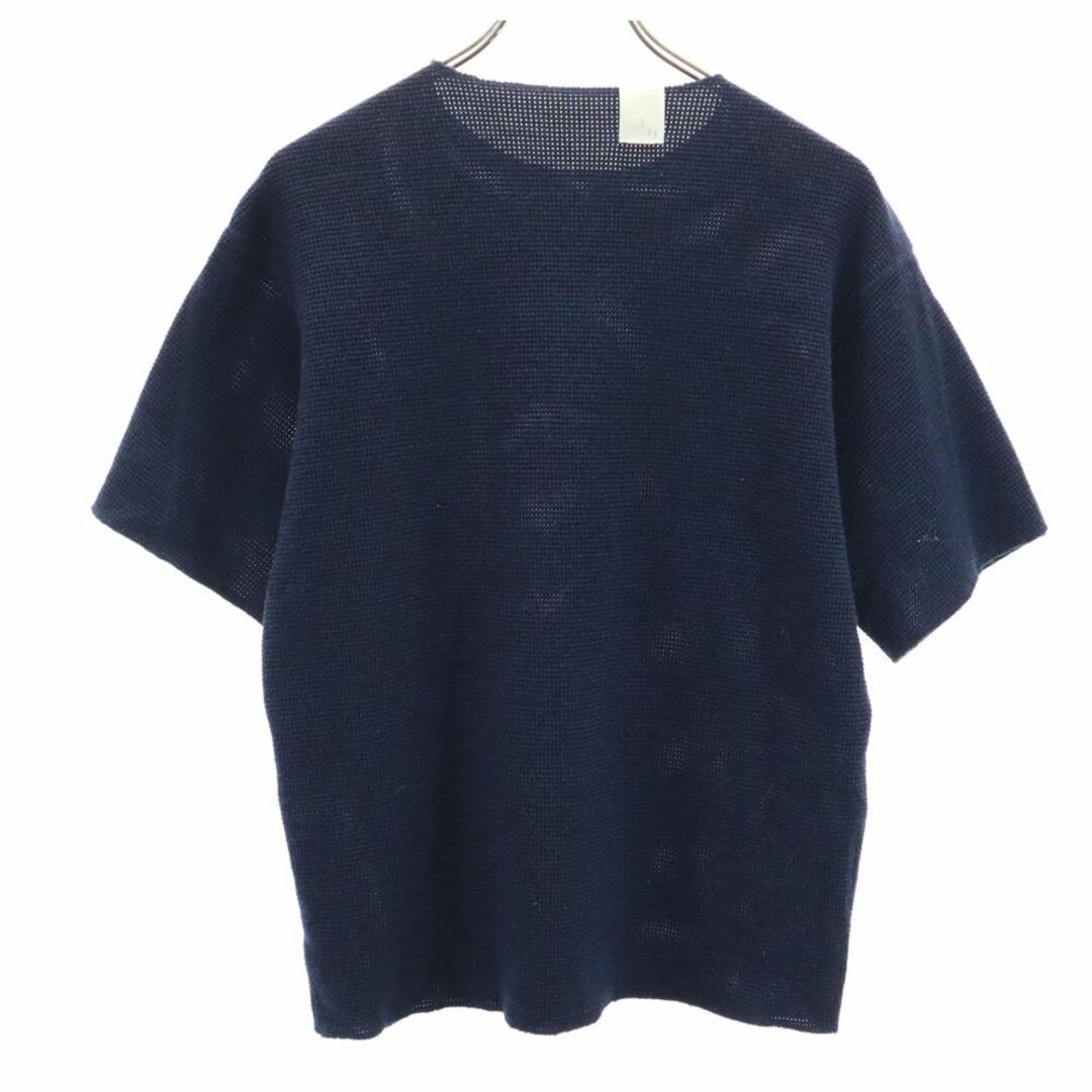 N.HOOLYWOOD(エヌハリウッド)のエヌハリウッド 日本製 半袖 Tシャツ 38 ネイビー N.HOOLYWOOD メンズ 古着 【240325】 メンズのトップス(Tシャツ/カットソー(半袖/袖なし))の商品写真