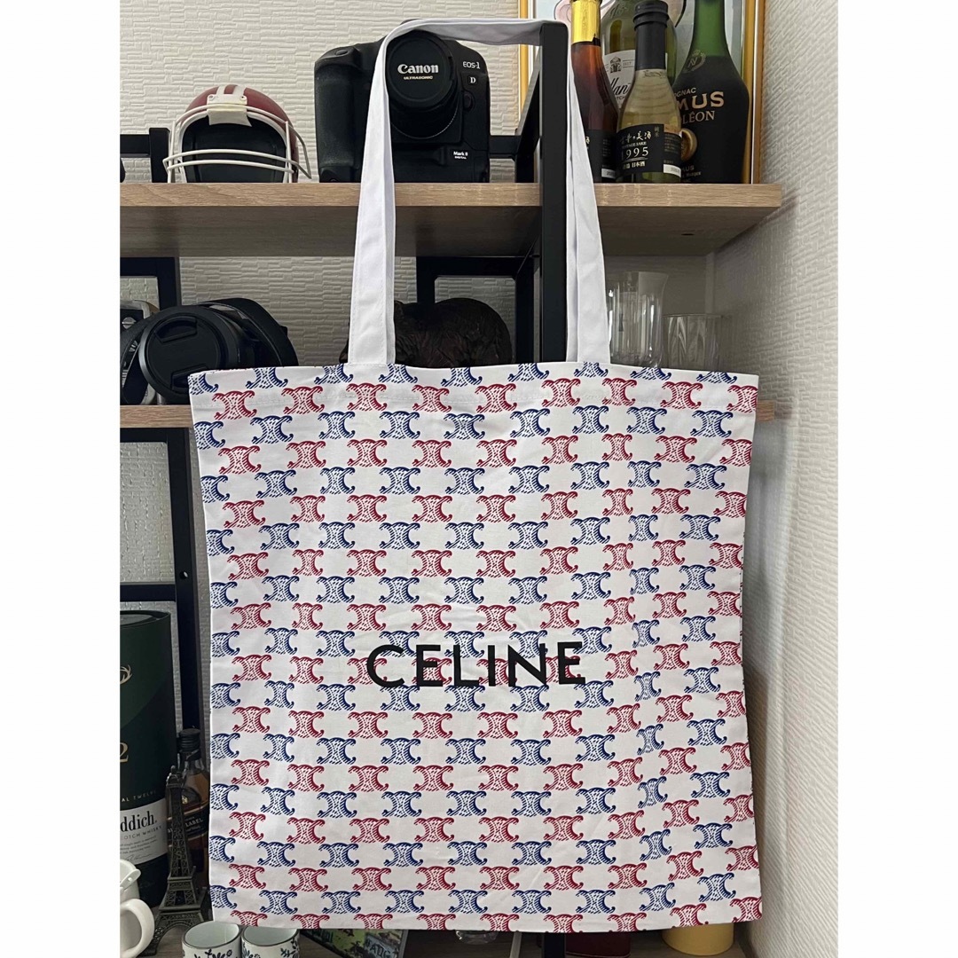 celine(セリーヌ)のCeline セリーヌ　トリオンフ　トートバッグ　エコバッグ　ノベルティ　L レディースのバッグ(エコバッグ)の商品写真