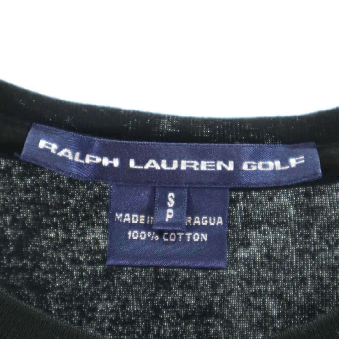 Ralph Lauren(ラルフローレン)のラルフローレンゴルフ 刺繍 ノースリーブ Tシャツ S ブラック RALPH LAUREN GOLF メンズ 古着 【240325】 メール便可 メンズのトップス(Tシャツ/カットソー(半袖/袖なし))の商品写真