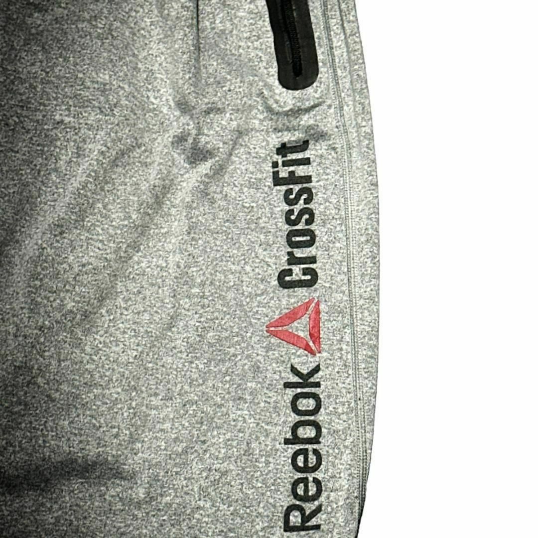 Reebok(リーボック)のReebok スウェットパンツ 霜降りグレー 薄手 US古着 p39 メンズのパンツ(その他)の商品写真