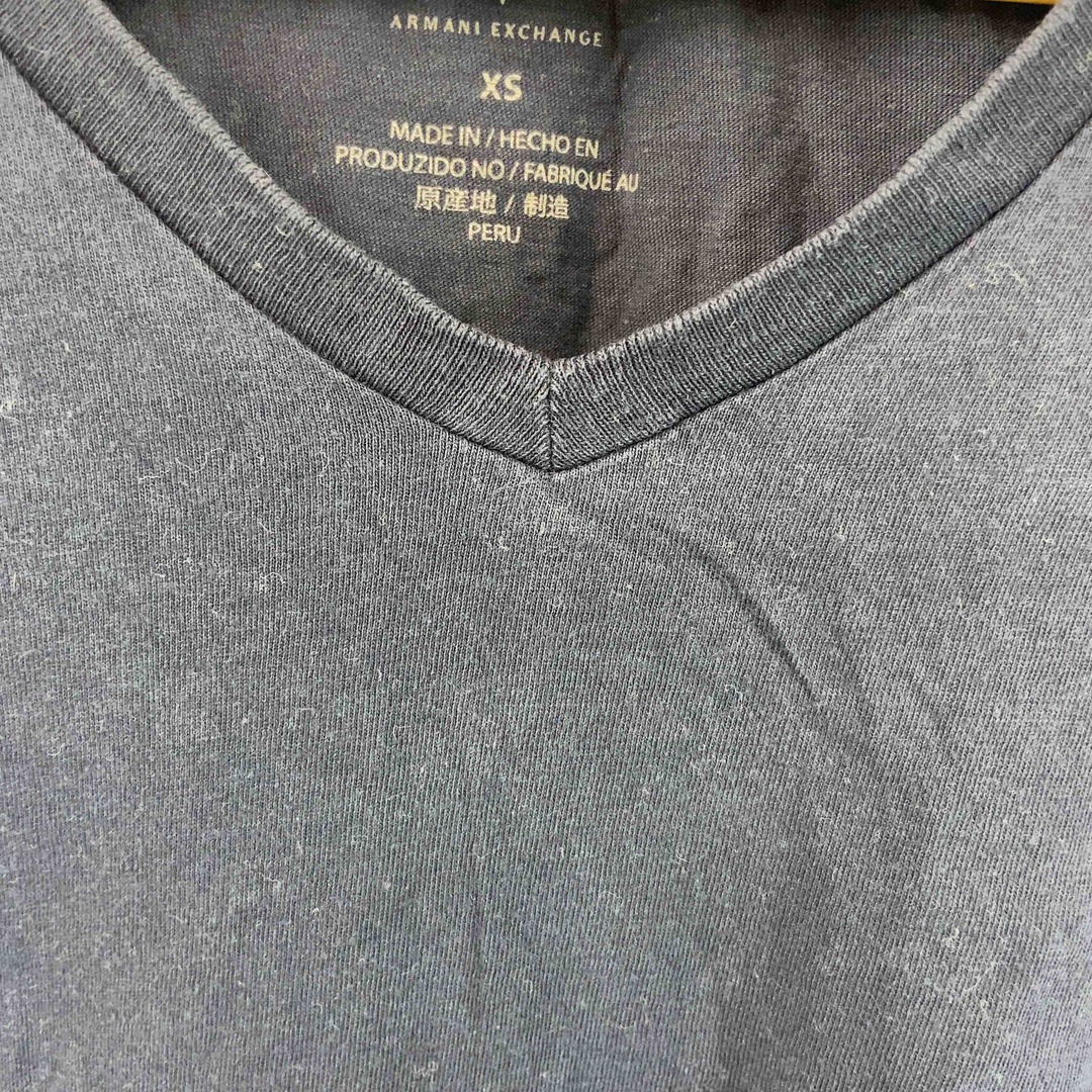 ARMANI EXCHANGE(アルマーニエクスチェンジ)のARMANI EXCHANGE アルマーニエクスチェンジ レディース Tシャツ半袖 ネイビー 半袖 レディースのトップス(Tシャツ(半袖/袖なし))の商品写真