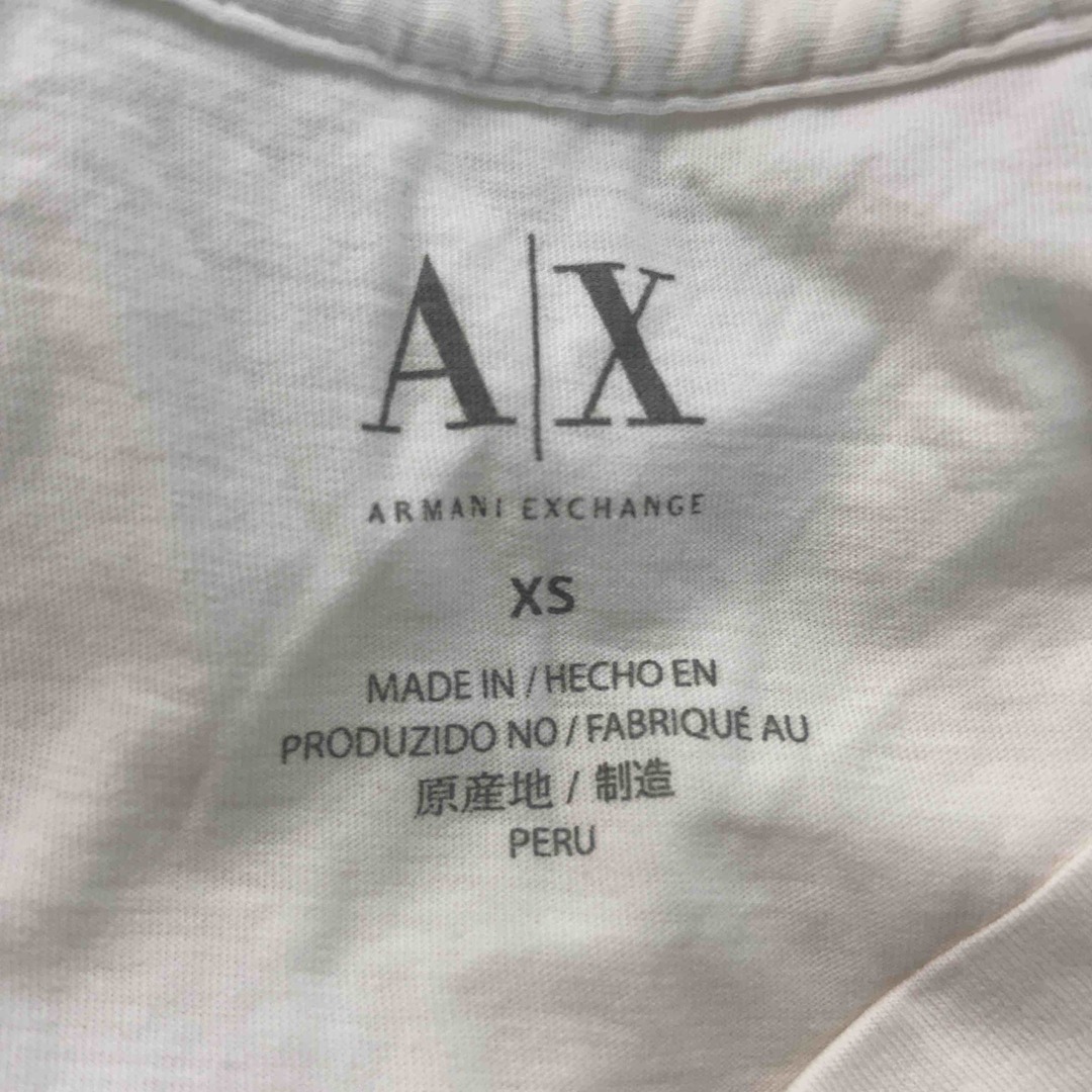 ARMANI EXCHANGE(アルマーニエクスチェンジ)のARMANI EXCHANGE アルマーニエクスチェンジ メンズ Tシャツ半袖 Vネックヘンリー オフ メンズのトップス(Tシャツ/カットソー(半袖/袖なし))の商品写真