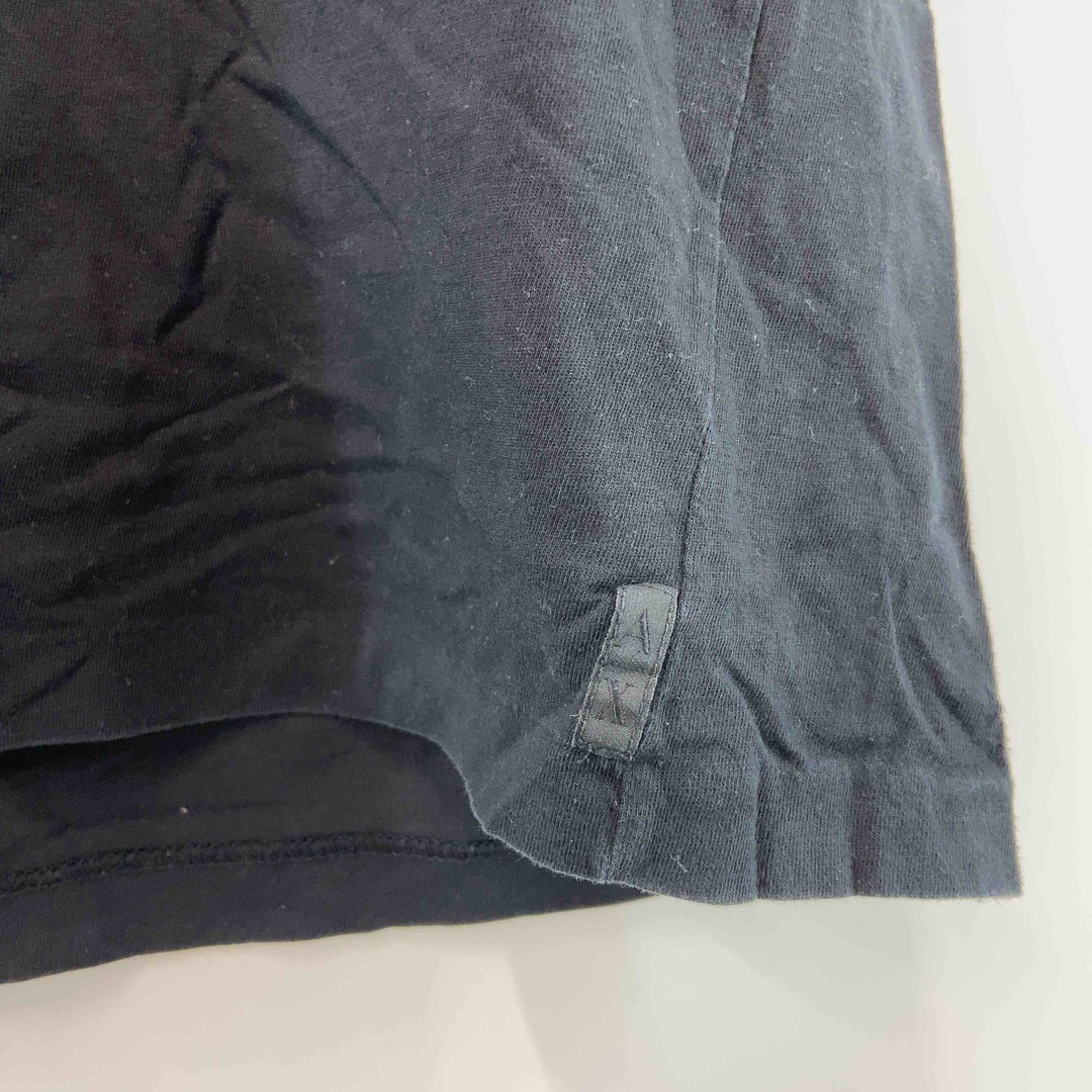 ARMANI EXCHANGE(アルマーニエクスチェンジ)のARMANI EXCHANGE アルマーニエクスチェンジ レディース Tシャツ 半袖  Vネック ブラック レディースのトップス(Tシャツ(半袖/袖なし))の商品写真