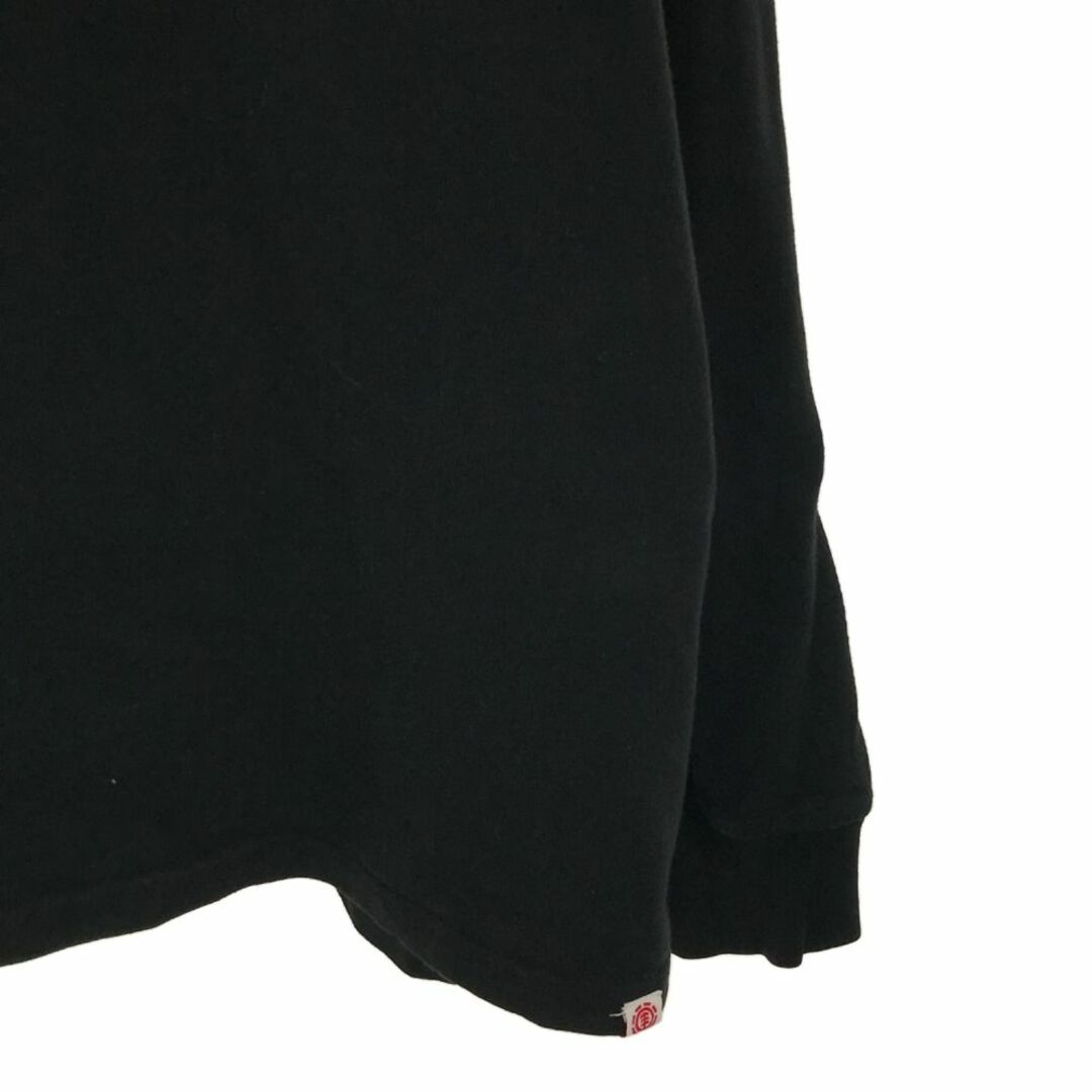 ELEMENT(エレメント)のエレメント ロゴプリント 長袖 Tシャツ XL ブラック ELEMENT ロンT メンズ 古着 【240325】 メンズのトップス(Tシャツ/カットソー(七分/長袖))の商品写真