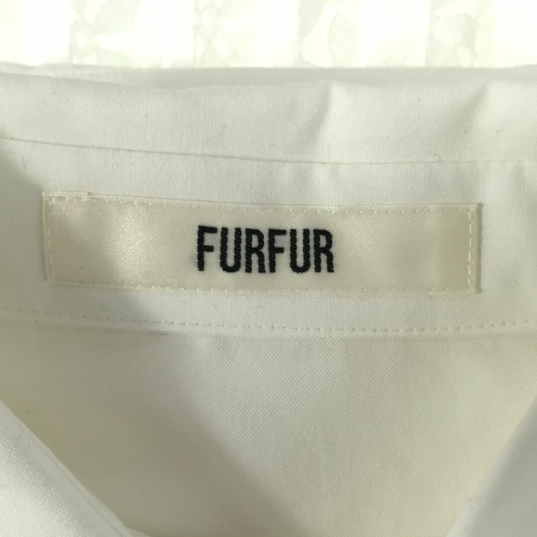 fur fur(ファーファー)のファーファー 未使用品 長袖 レース ロングワンピース F ホワイト furfur タグ付き レディース 古着 【240325】 レディースのワンピース(ロングワンピース/マキシワンピース)の商品写真