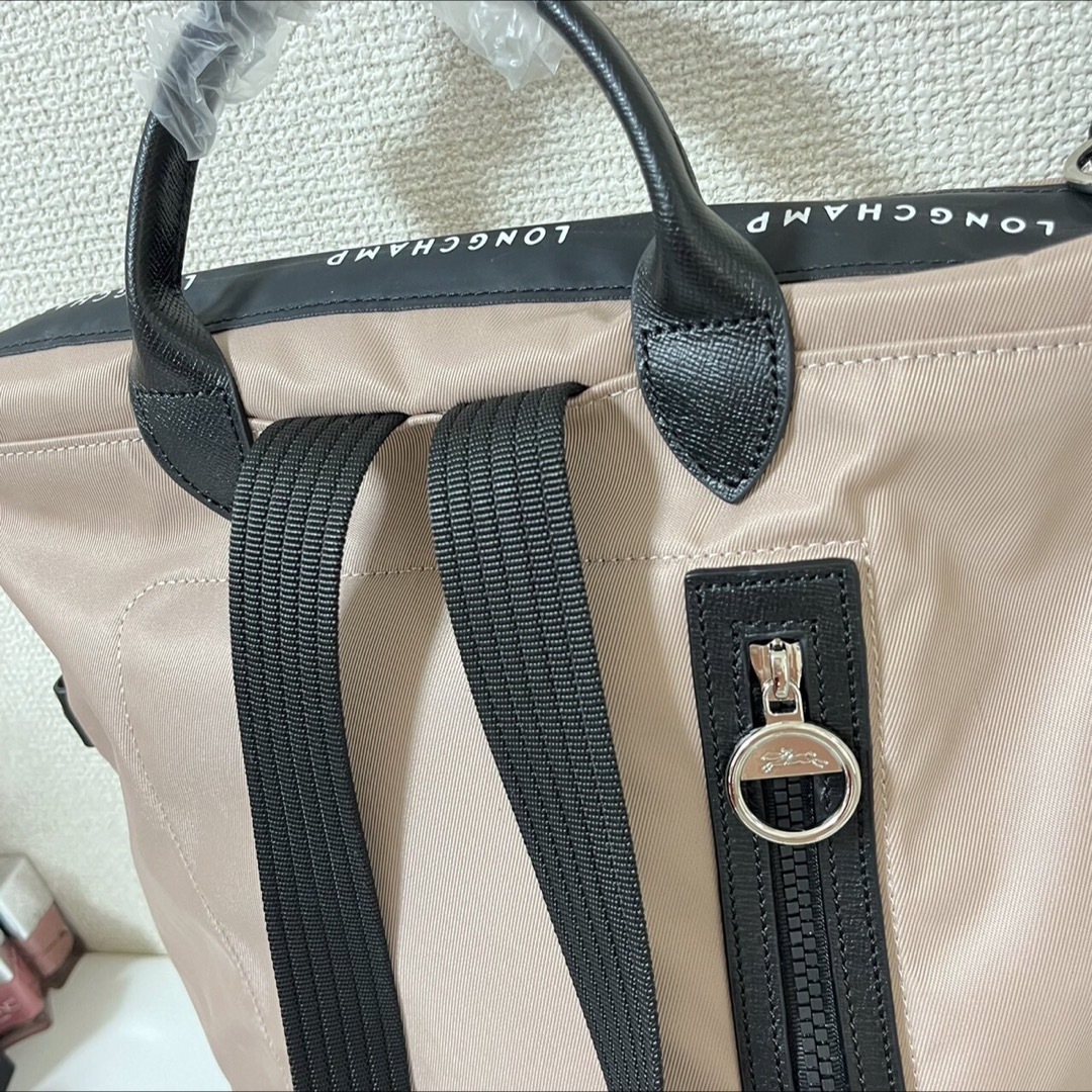 LONGCHAMP(ロンシャン)の【新品】ロンシャン ル プリアージュENERGY最新バックパックホーソーンピンク レディースのバッグ(リュック/バックパック)の商品写真