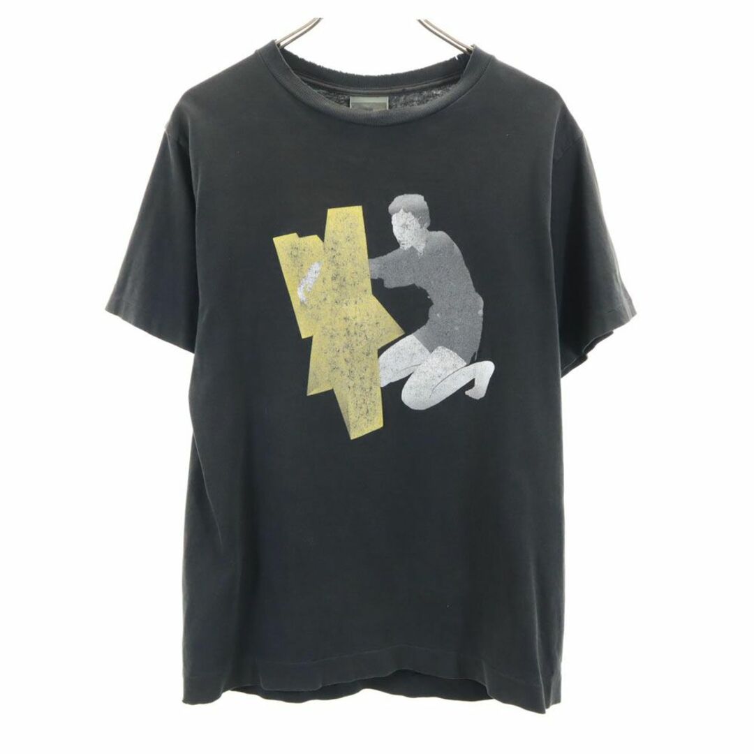 A BATHING APE(アベイシングエイプ)のアベイシングエイプ 日本製 半袖 Tシャツ M 黒 A BATHING APE メンズ 古着 【240325】 メール便可 メンズのトップス(Tシャツ/カットソー(半袖/袖なし))の商品写真