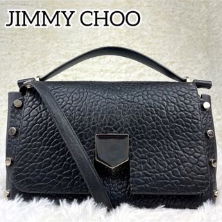 JIMMY CHOO - JIMMY CHOO✨ロケット2way ショルダーバッグ　レザー　スタッズ