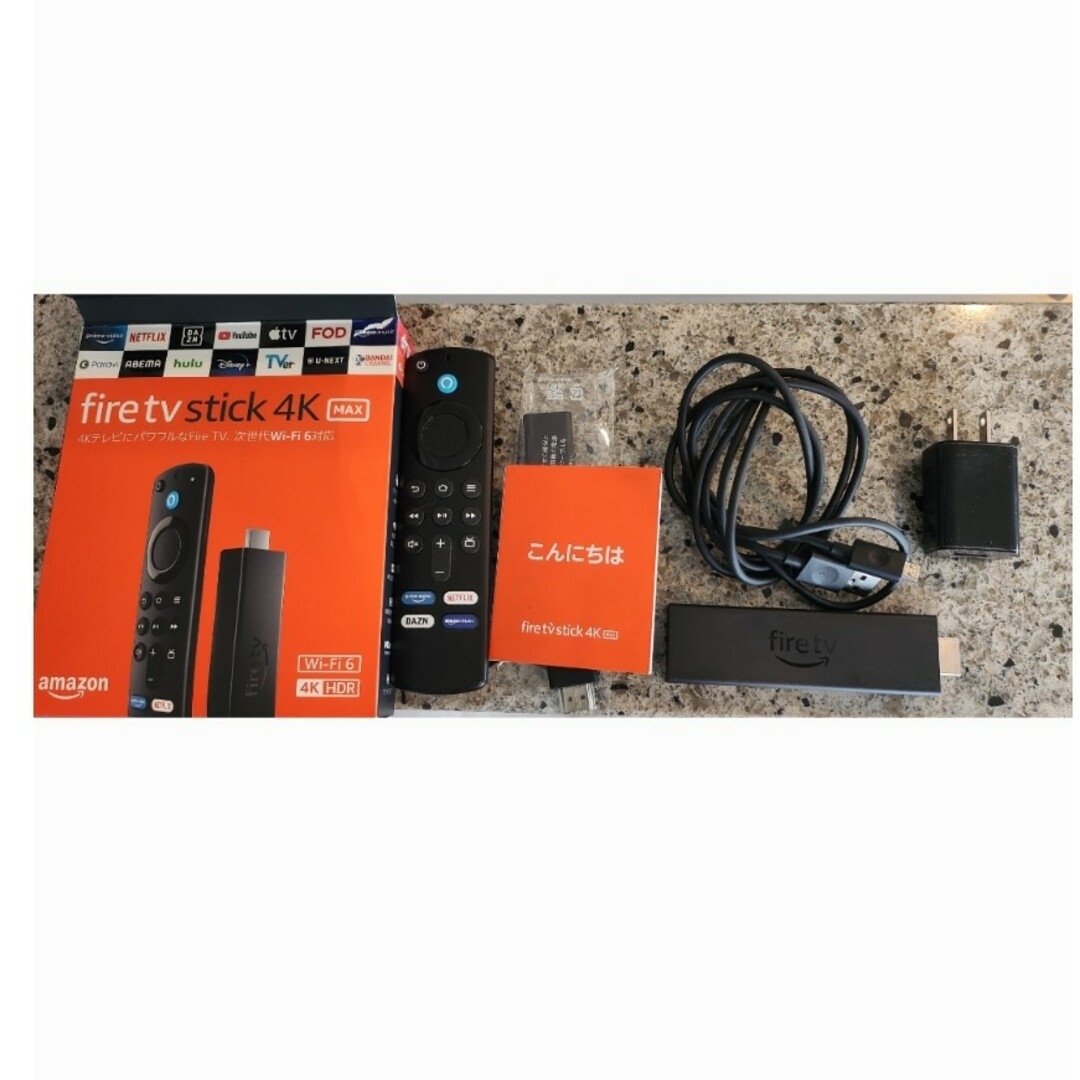 Amazon(アマゾン)の【専用です】Fire TV Stick 4K Max リモコン無し スマホ/家電/カメラのテレビ/映像機器(映像用ケーブル)の商品写真