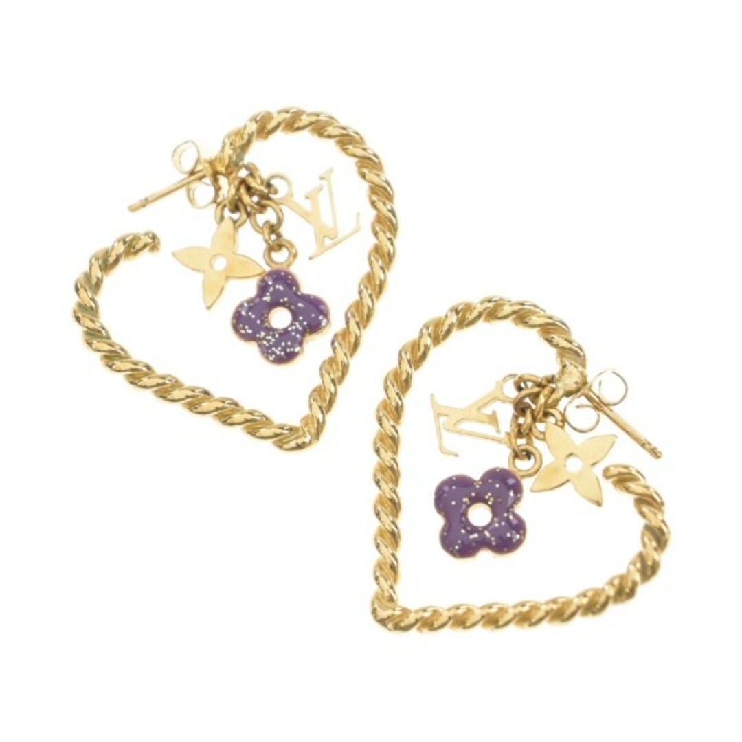 LOUIS VUITTON(ルイヴィトン)のLOUIS VUITTON ルイヴィトン ピアス・イヤリング - ゴールド 【古着】【中古】 レディースのアクセサリー(イヤリング)の商品写真