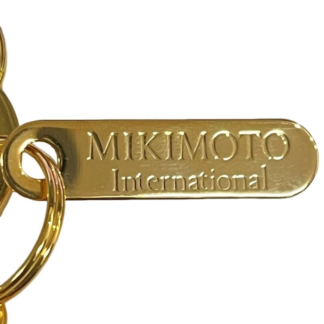 MIKIMOTO(ミキモト)のMIKIMOTO ミキモト ベアーキーホルダー クマ キーリング キーホルダー チャーム レディース メンズ ゴールド系 【良品】 22403K465 レディースのファッション小物(キーホルダー)の商品写真