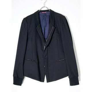 ポールスミス(Paul Smith)のPaul Smith/ポールスミス メインライン フルジップテーラードデザインリブジャケット【S】【MJKA74422】(その他)