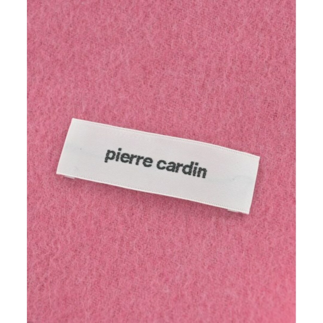 pierre cardin(ピエールカルダン)のpierre cardin ピエールカルダン ストール - ピンク 【古着】【中古】 レディースのファッション小物(ストール/パシュミナ)の商品写真