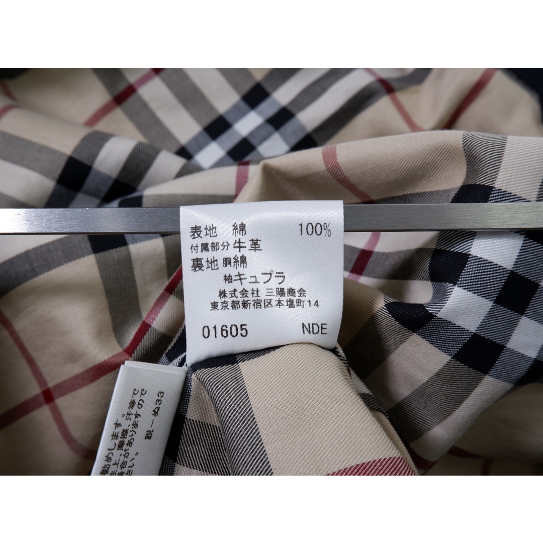 BURBERRY(バーバリー)のBURBERRY LONDON/バーバリー ロンドン 裏地ノバチェック水牛の角ボタン 定番コットンギャバトレンチコート【36】【LCTA74413】 レディースのジャケット/アウター(その他)の商品写真