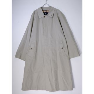 BURBERRY - BURBERRY LONDON/バーバリー ロンドン 大きいサイズ 裏地ノバチェック ステンカラースプリングロングコート【96-180-7】【MCTA74408】